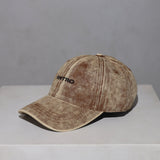 TAN DENIM WASHED CAP